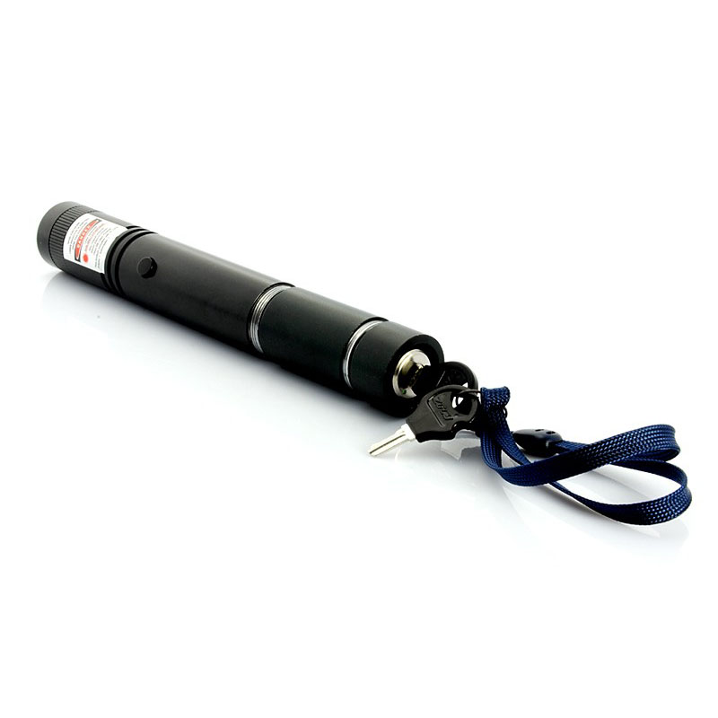 green 200mw laser pointer with key lock